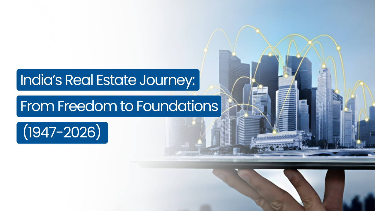 India’s Real Estate Journey: From Freedom to Foundations (1947–2026)